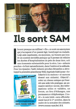 ARTICLE DU MAGAZINE LE VIF